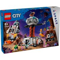 Конструктор LEGO City 60434 Космическая база и площадка для ракет