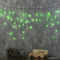 Гирлянда бахрома Luazon 48 LED 1.8х0.5м (зеленый) 3556834