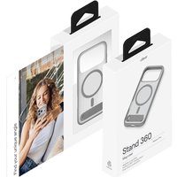 Чехол для телефона uBear Stand 360 Mag Case для iPhone 17 Pro (серый)