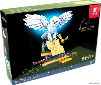 Конструктор King Harry Potter 77002 Символы Хогвартса: коллекционное издание