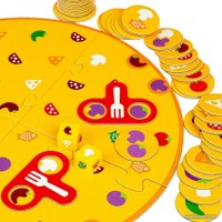 Развивающая игра Bondibon Пицца с грибами ВВ4330