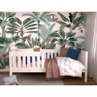 Кровать-тахта ФанДОК 80x160 Ф-141.09М (белая эмаль)