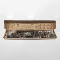 Душевой уголок Triton Фикс-Блэк 120х90 (без поддона)