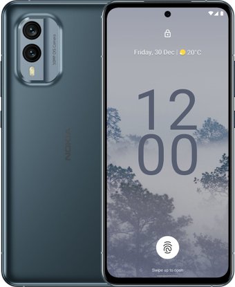 Nokia X30 6GB/128GB (облачно-синий)