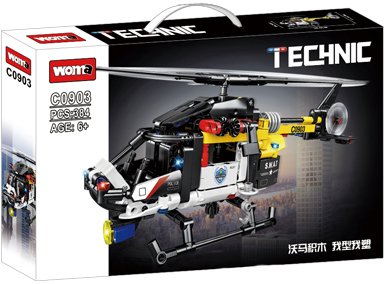 

Конструктор Woma Technic C0903 Спасательный вертолет
