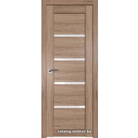 Межкомнатная дверь ProfilDoors 2.09XN L 40x200 (салинас светлый, стекло белый триплекс)