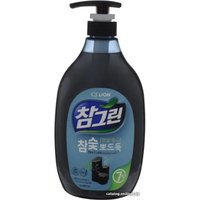 Средство для мытья посуды Lion Charmgreen Pump Древесный уголь (1 л)