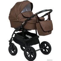 Универсальная коляска Alis Berta F (3 в 1, be 06, коричневый)