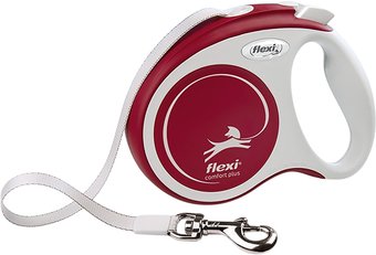 Поводок-рулетка Flexi Comfort Plus Tape (XS, 3м, Red)