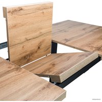 Кухонный стол Мебель Импэкс Leset Хаген 2Р (черный-дуб)