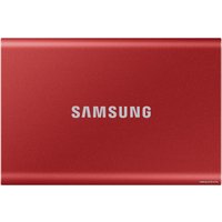 Внешний накопитель Samsung T7 500GB (красный)