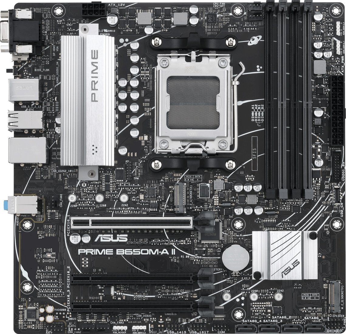 

Материнская плата ASUS Prime B650M-A II-CSM