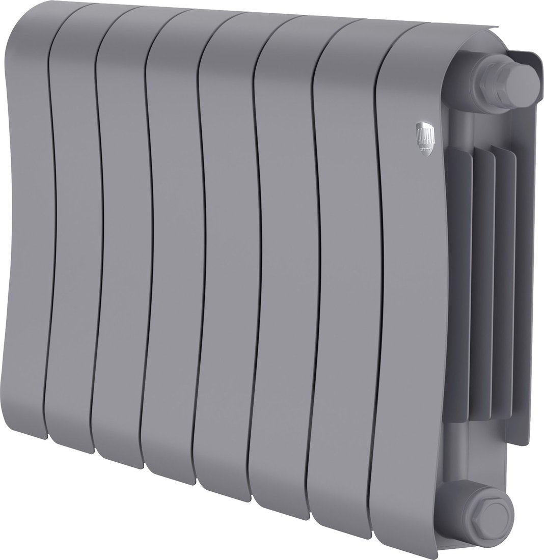 

Биметаллический радиатор Royal Thermo Infinity 300 Silver Satin VR80 - 8 секций