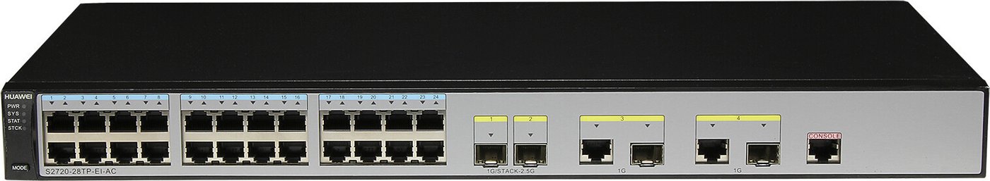 Управляемый коммутатор 2-го уровня Huawei S2720-28TP-EI-AC