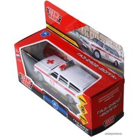 Легковой автомобиль Технопарк Газ 2402 Волга. Скорая 2402-12AMB-WH