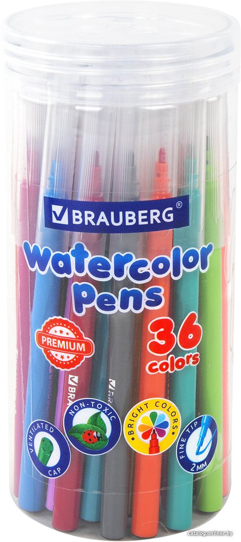 Фломастеры BRAUBERG Premium 152200 (36 цв)
