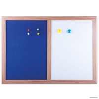 Магнитно-маркерная доска BRAUBERG Hybrid 231995