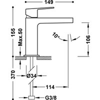 Смеситель Tres Project-Tres 21110301KM