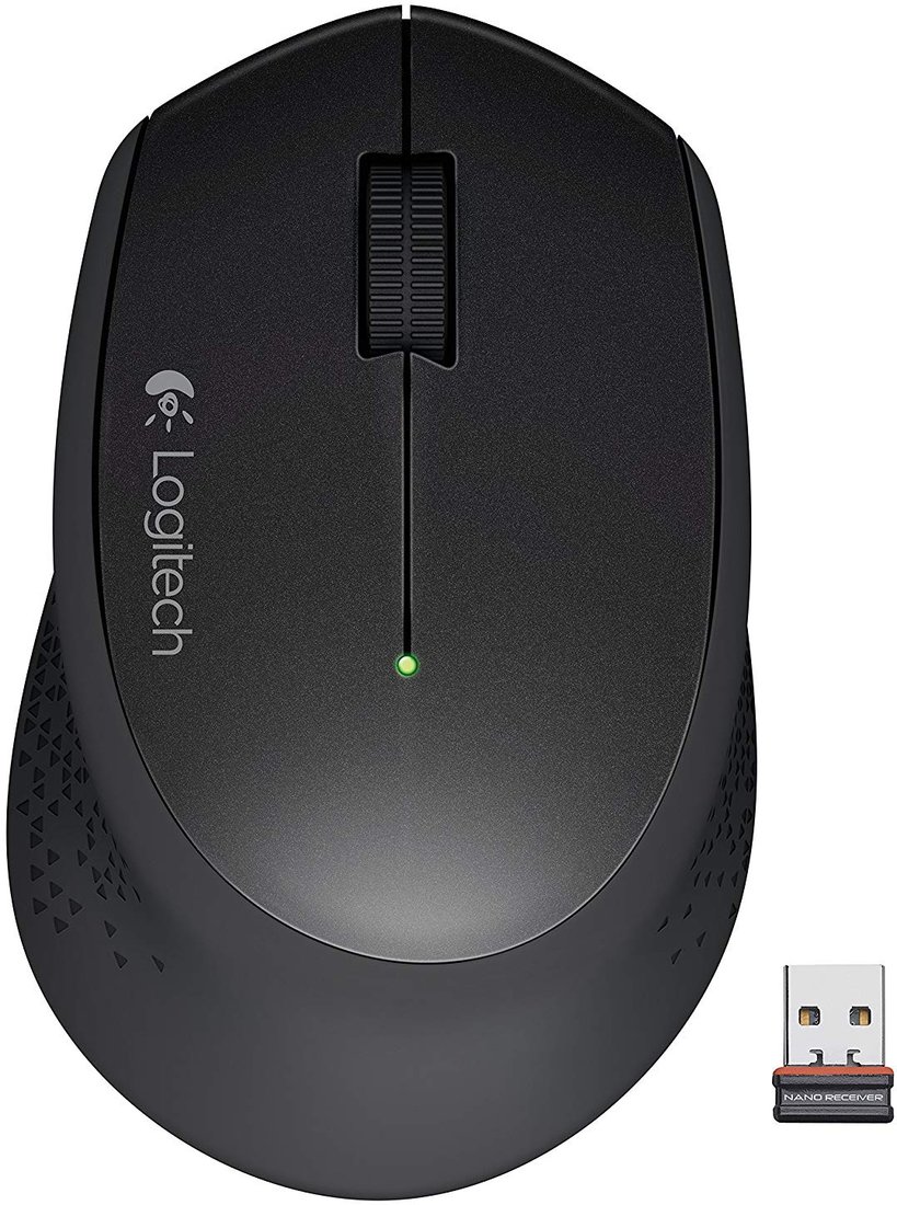 

Мышь Logitech M320 (черный)