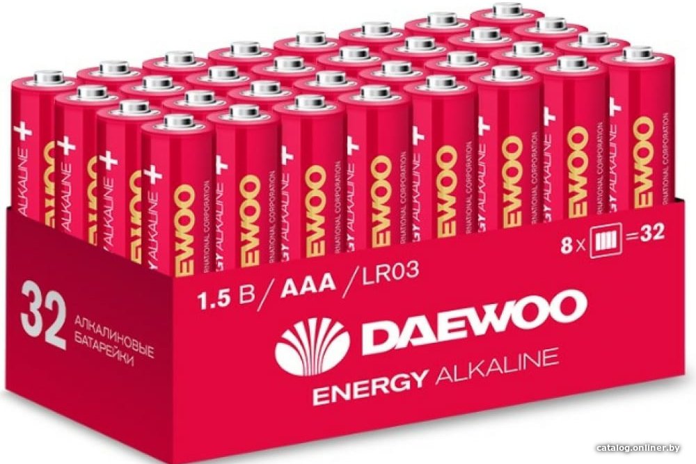 Батарейка Daewoo Energy Alkaline AA 4 шт. 32/768