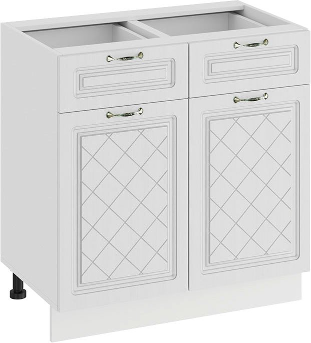 

Шкаф напольный Трия Бьянка 1Н8Я1 (белый/дуб белый)