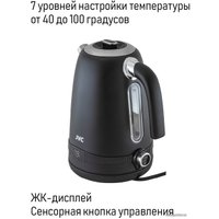 Электрический чайник JVC JK-KE1730 (черный)