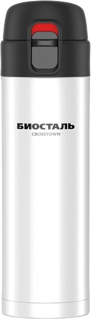 

Термокружка БИОСТАЛЬ Crosstown NMU-W 420мл (полярный белый)