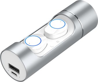 Наушники Jet.A WBS-60 (белый/серебристый)