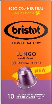 

Кофе в капсулах Bristot Lungo Americano 10 шт