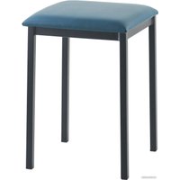 Табурет AMC Comfort 7 Г К1.13 (кожзам, атлантик/черный)