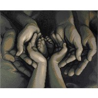 Алмазная мозаика  ФРЕЯ Маленькие пяточки ALPD-193