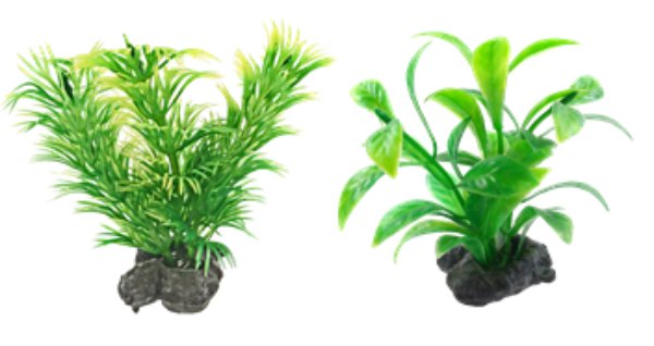 

Искусственное растение Tetra DecoArt Plant Green Refill (XS) 6 шт