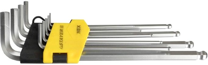 

Набор ключей Stayer 2741-H9 (9 предметов)