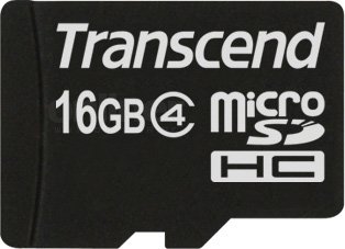 

Карта памяти Transcend microSDHC (Class 4) 16GB (TS16GUSDC4)