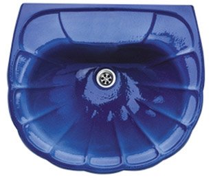 Умывальник Colombo Орхидея R бело-фиолетовый без отверстия [S18105872]