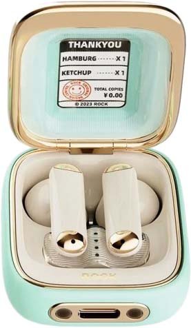 Наушники Rock Space Retro Style TWS Hamburger