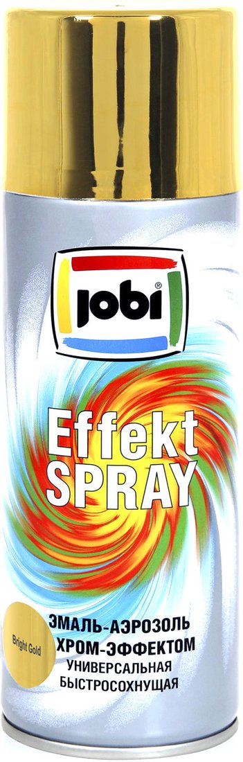 

Эмаль Jobi Аэрозольная (0.52 л, золото)