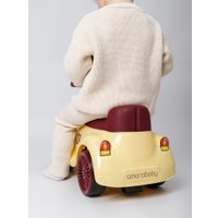 Каталка Amarobaby Retro AB24-7RT/0407 (желтый/красный)