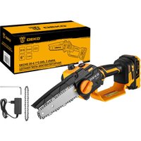 Аккумуляторная пила Deko DKCHS 20-6 063-4307-2 (с 2-мя АКБ)