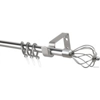 Карниз для штор Lm Decor Лайт Виола 19мм однорядный (сатин, 3м)