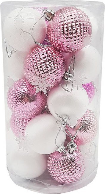 Елочная игрушка MonAmi Новогодний Микс BAR23-6099 (20 шт)