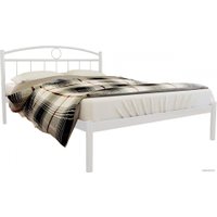 Кровать Князев Мебель Люмия 160x200 ЛЯ.160.200.Б (белый муар) в Витебске