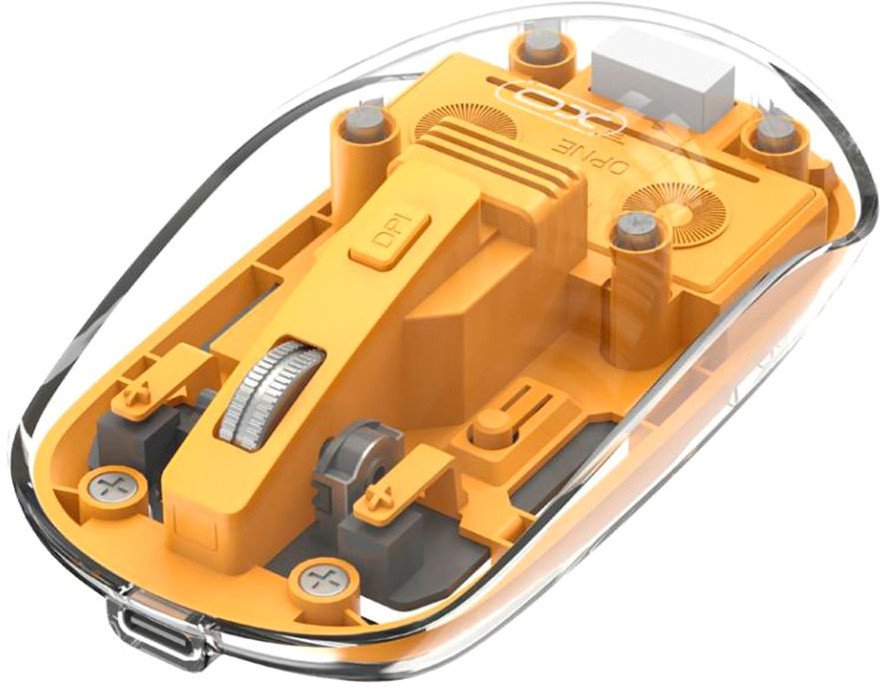Мышь XO M12 (желтый)
