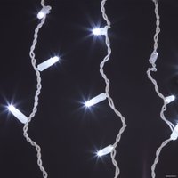 Светодиодная гирлянда Евросвет 100-101 (белый с эффектом мерцания)
