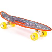 Скейтборд Полесье 89588 59 см (красный/желтый)