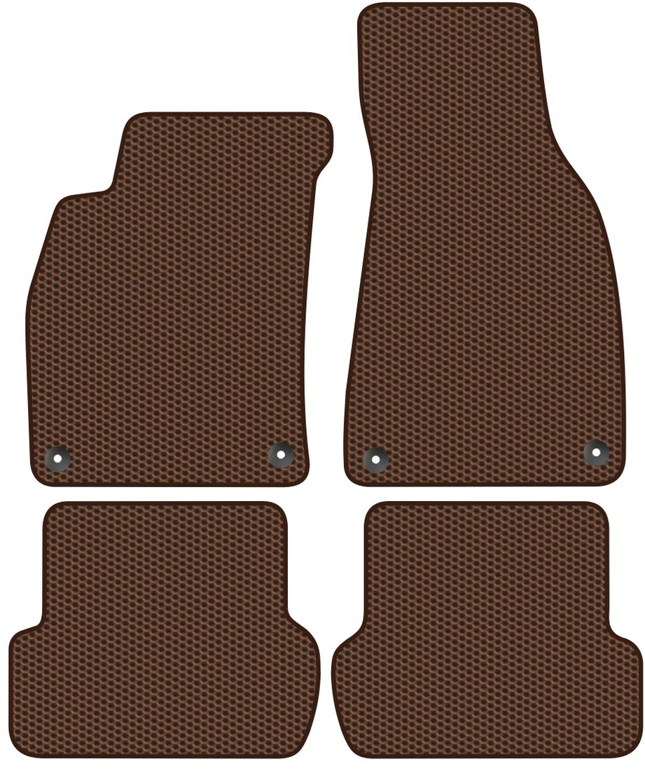 

Комплект ковриков для авто Alicosta Audi RS4 (седан / B7) 2005 - 2008 (коричневый, сота)