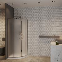 Душевой уголок Roxen Santi 55020-90C 90х90 (матовое стекло)