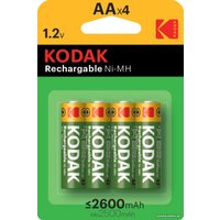 Аккумулятор Kodak AA 2600 mAh 4 шт.