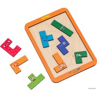 Мозаика/пазл WoodLand Toys Тетрис Смайлики 065209