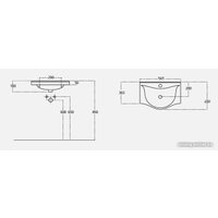  Гамма Тумба под умывальник 23оФ8-У55 Альбатрос-10055